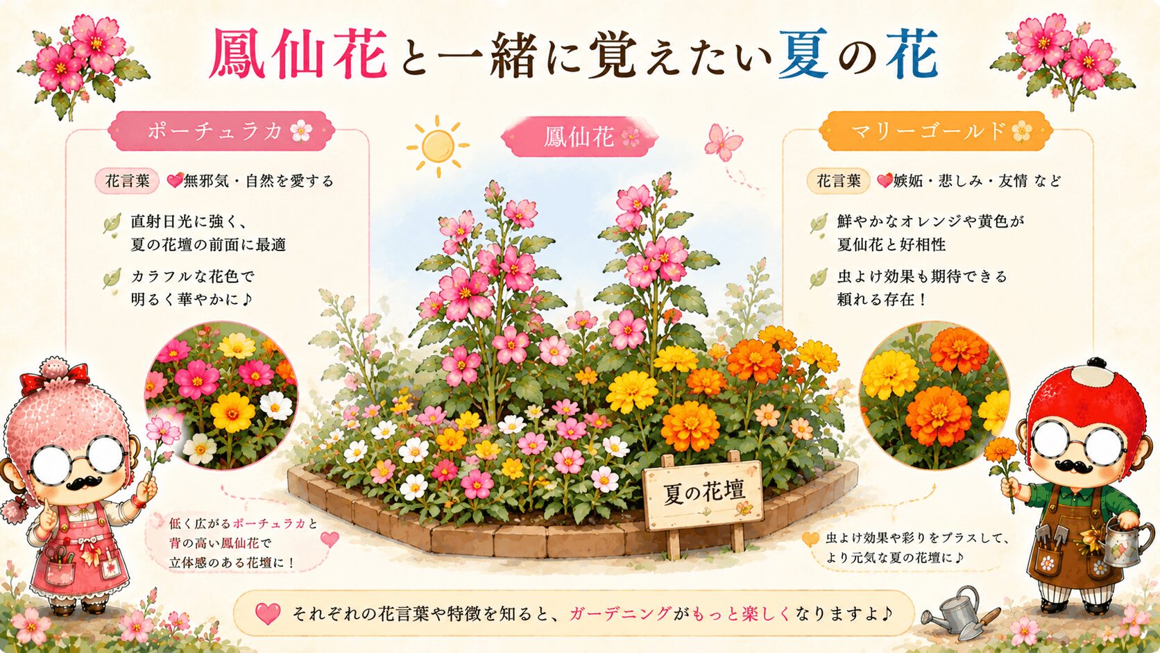 鳳仙花の花言葉と似た花