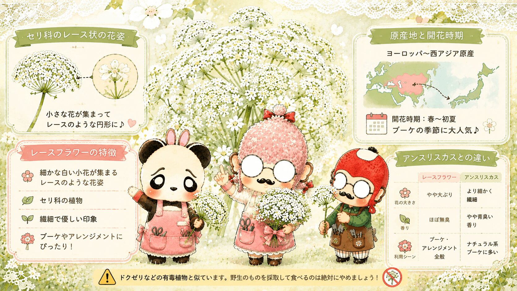 レースフラワーとはどんな花