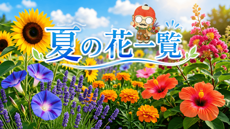 夏の花一覧・画像で確認｜この季節だけ咲く花を見逃さないために