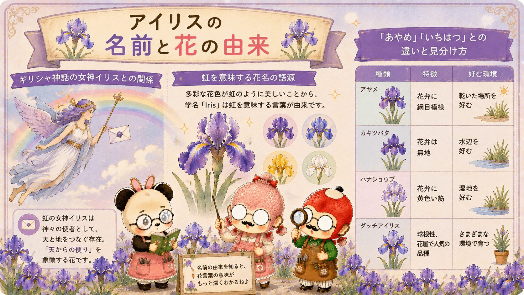 アイリスの名前の由来