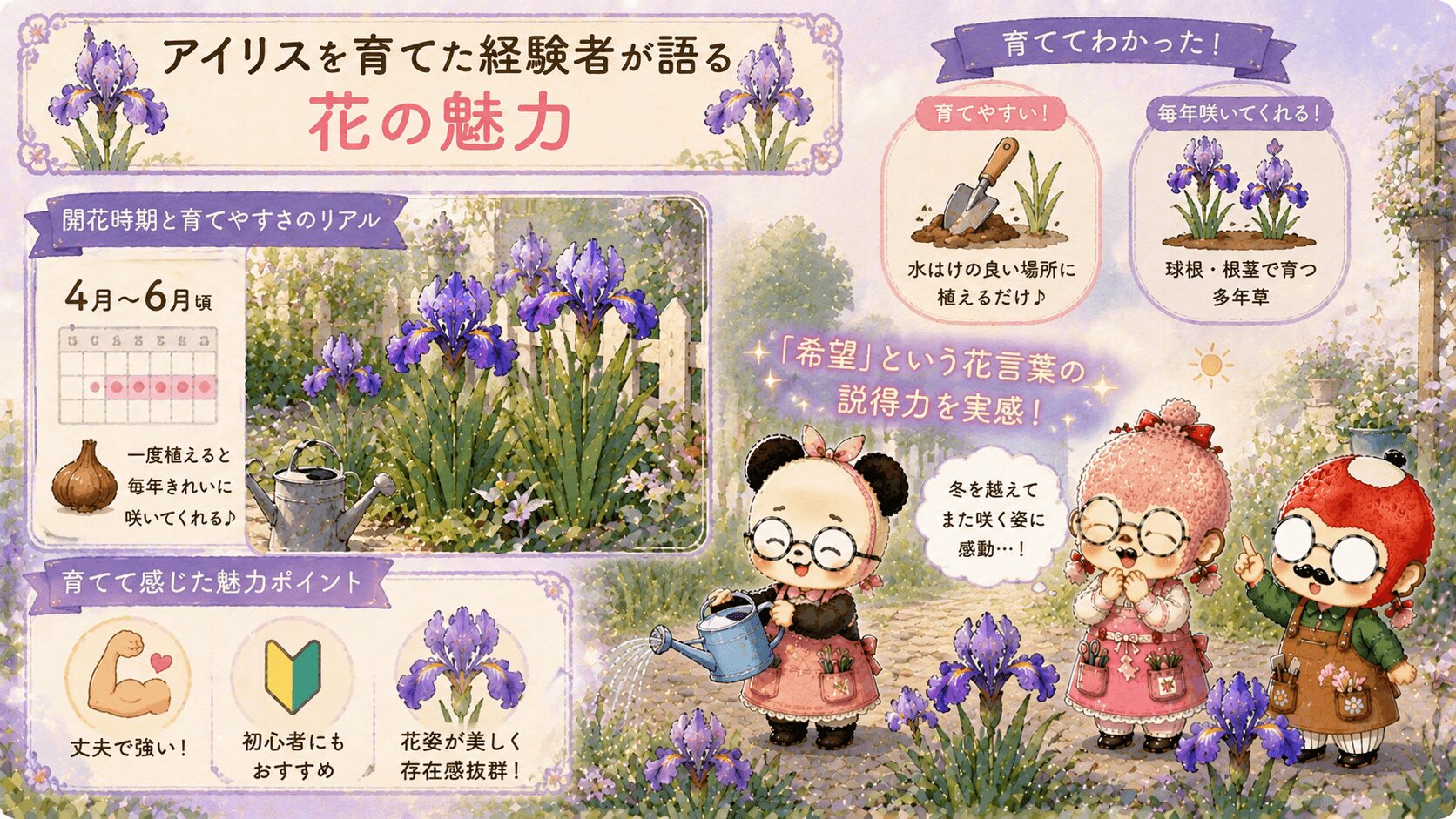 アイリスの育て方