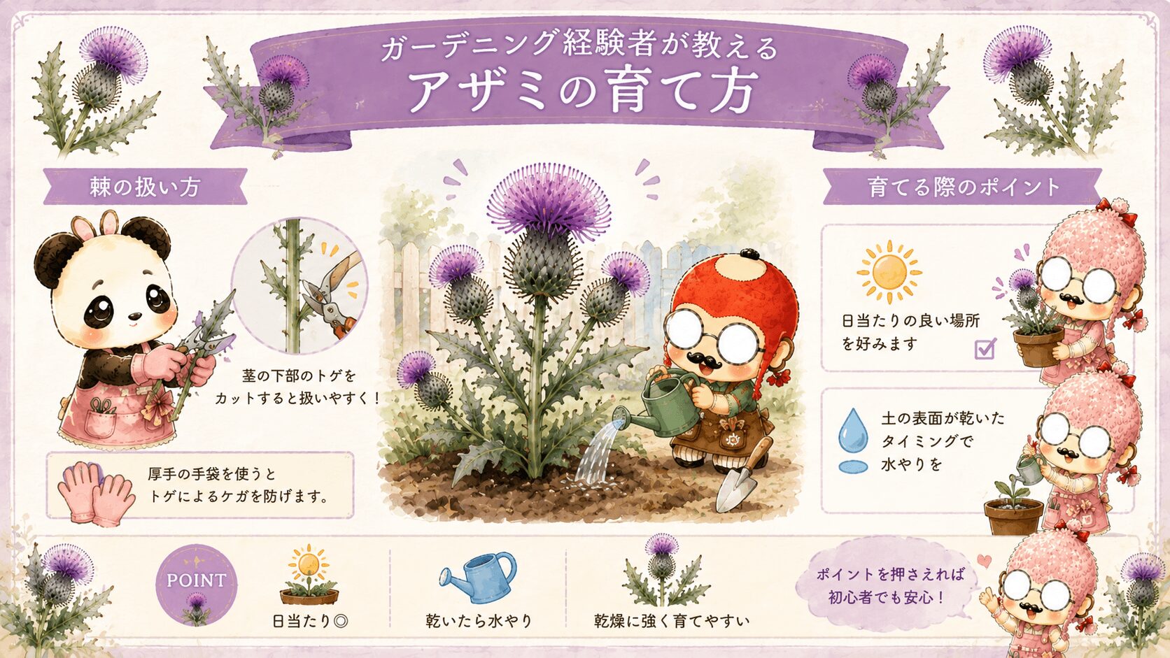 アザミの育て方