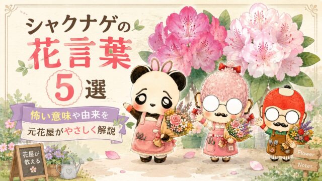 シャクナゲの花言葉５選｜怖い意味や由来を元花屋がやさしく解説