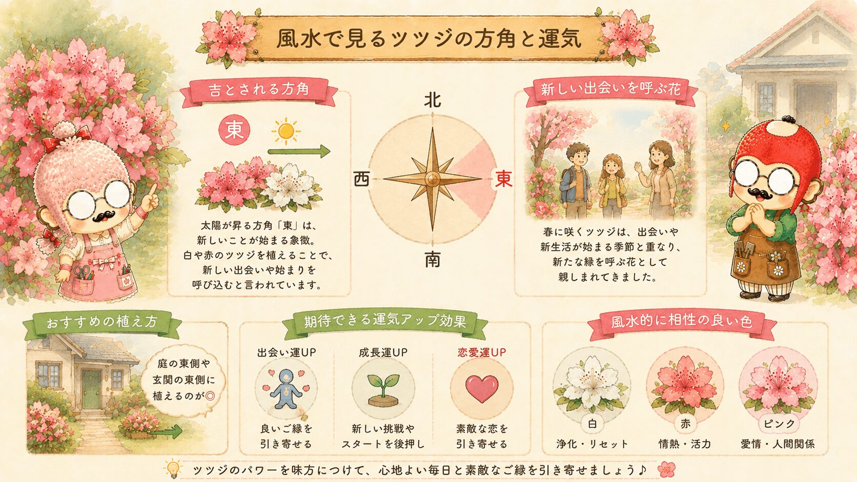 ツツジと風水