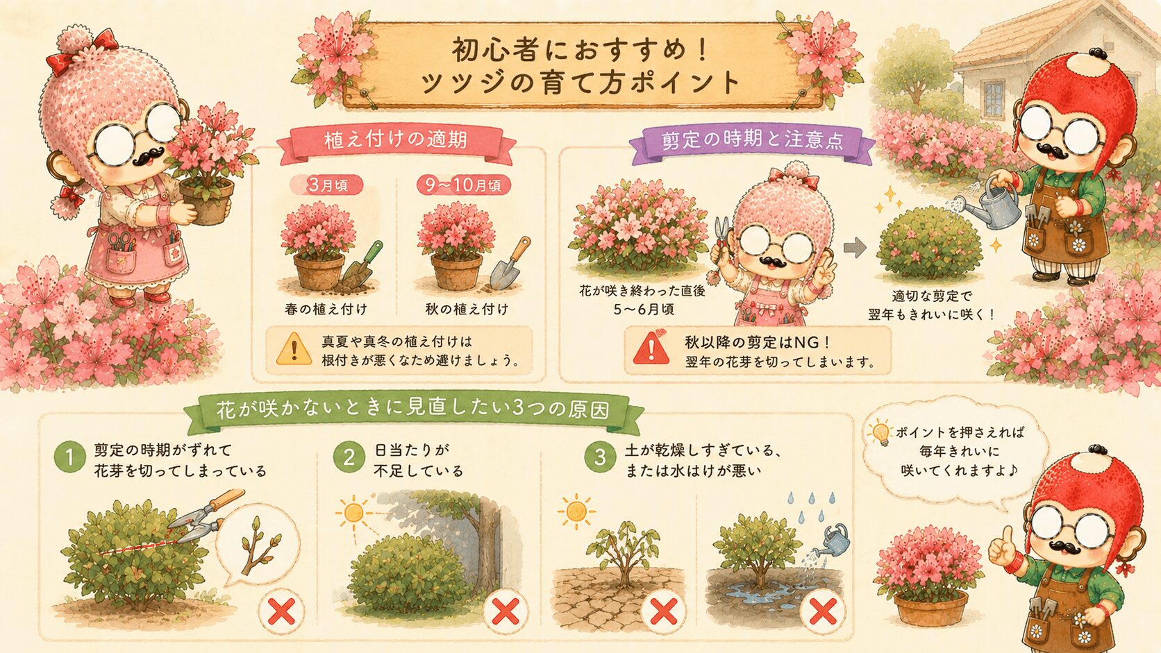 ツツジの育て方