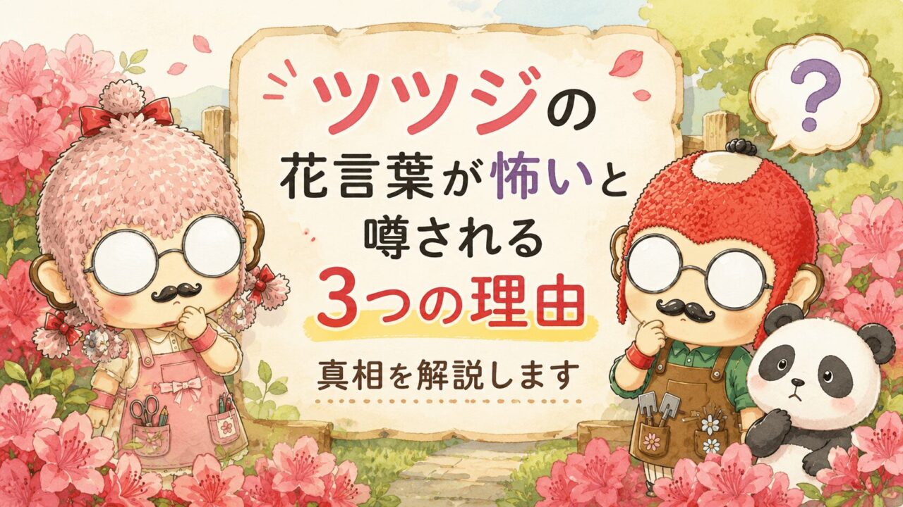 ツツジの花言葉が怖いと噂される3つの理由｜真相を解説します