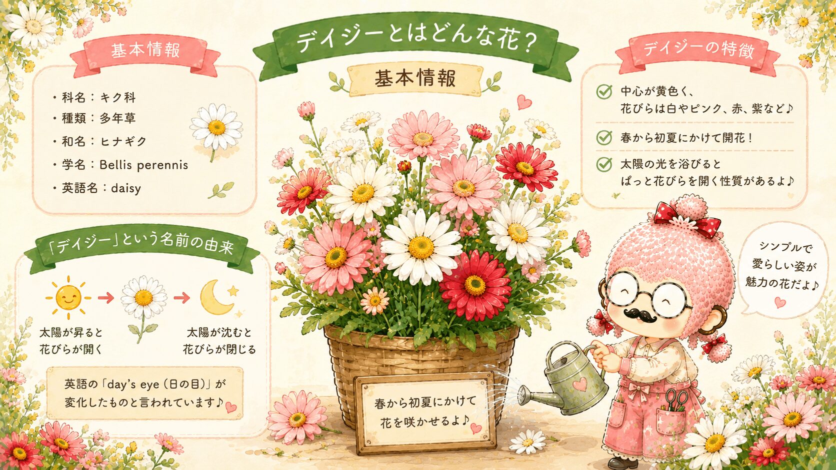 デイジーとはどんな花