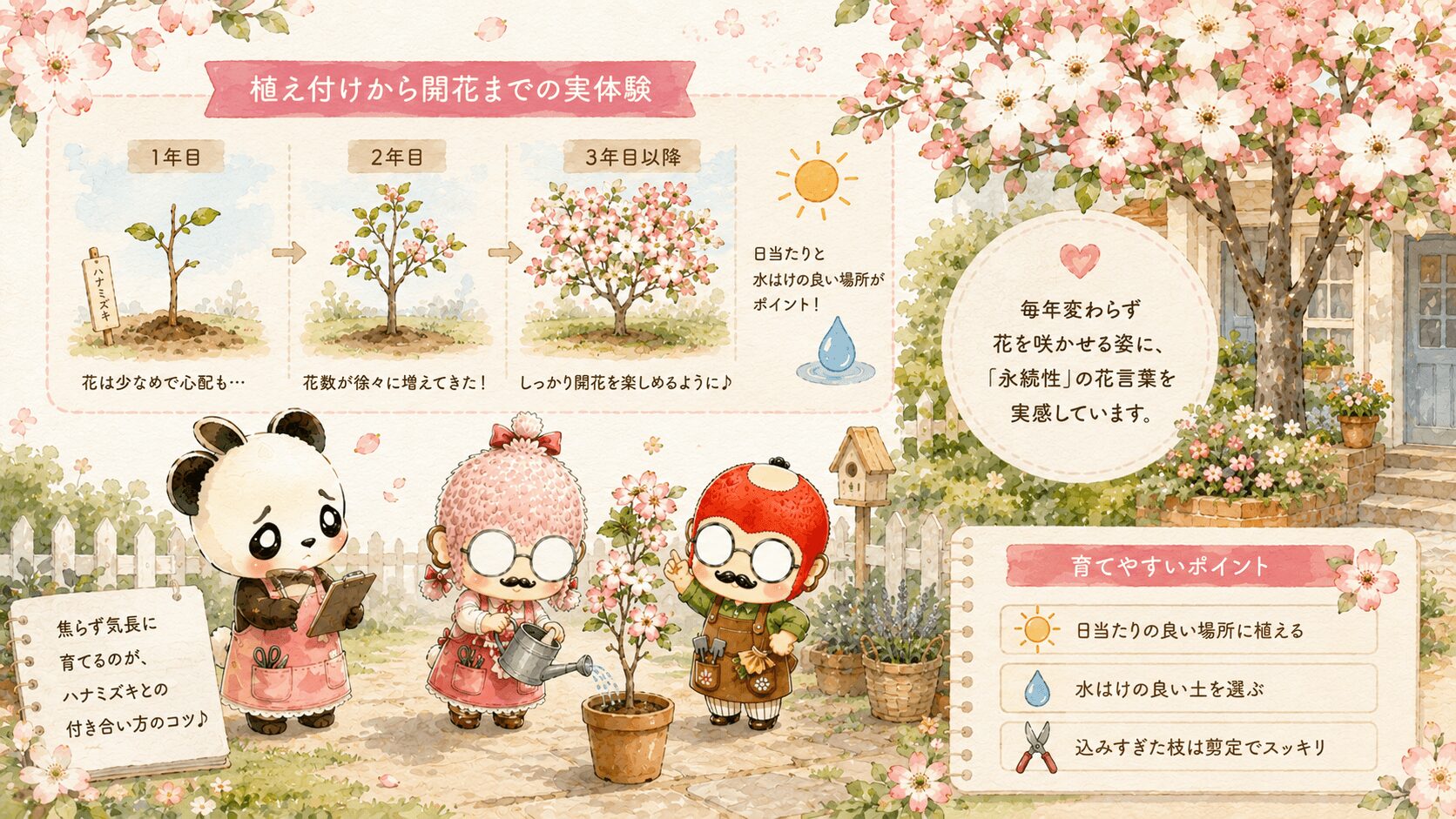 ハナミズキの栽培方法