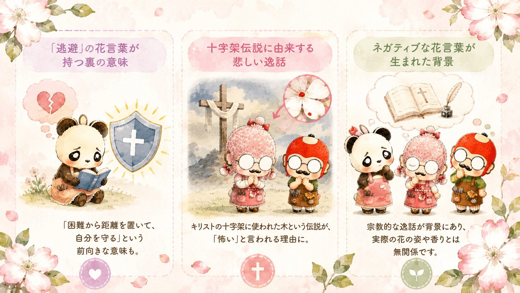 ハナミズキの花言葉は怖いのか