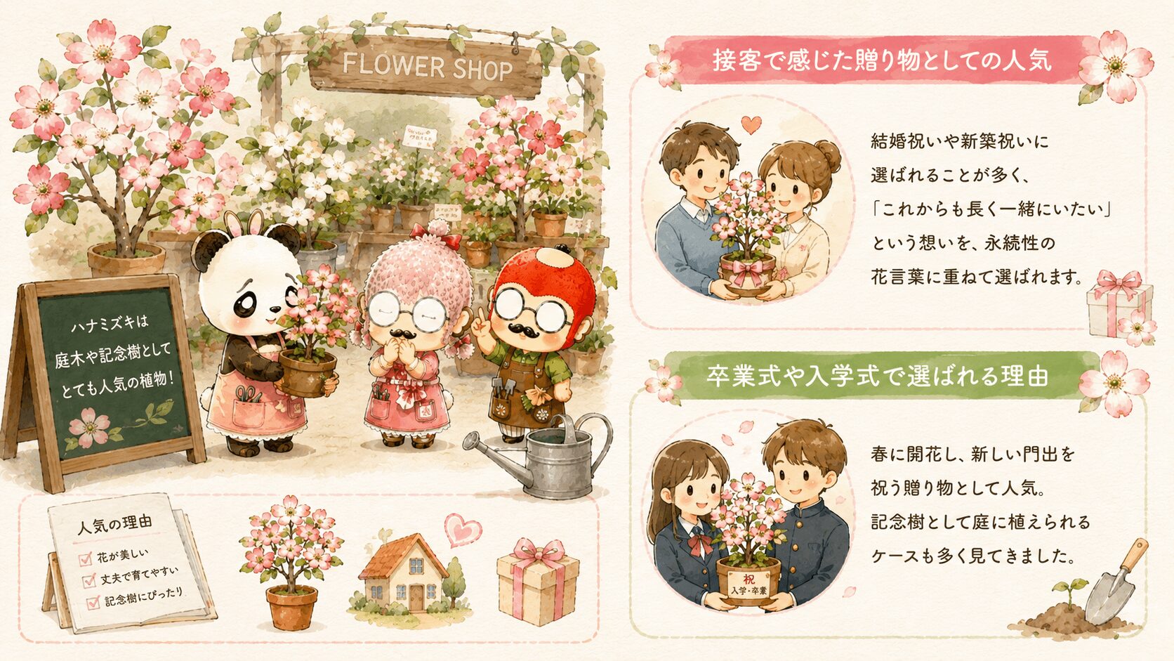 ハナミズキの魅力