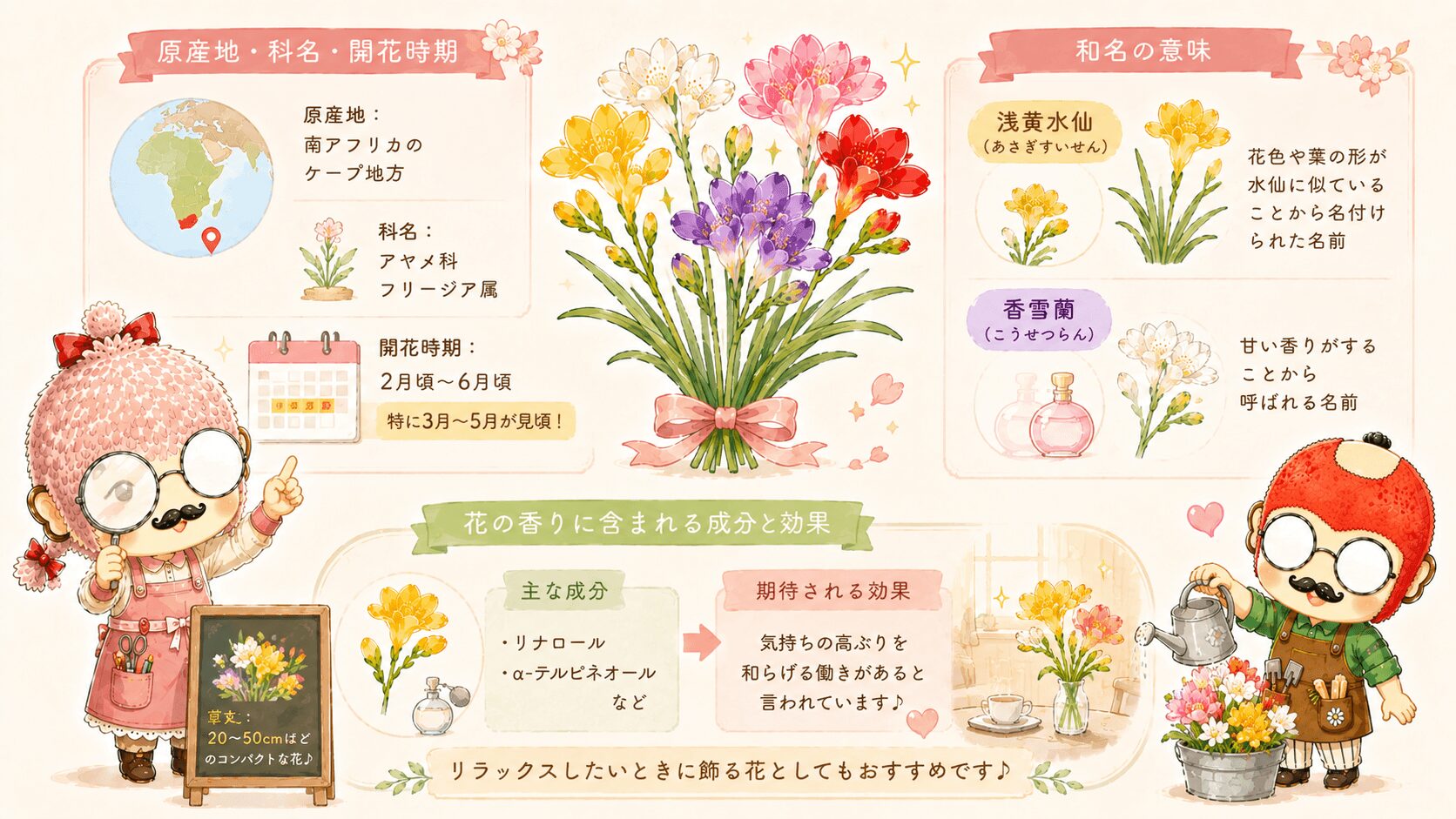 フリージアの基本情報