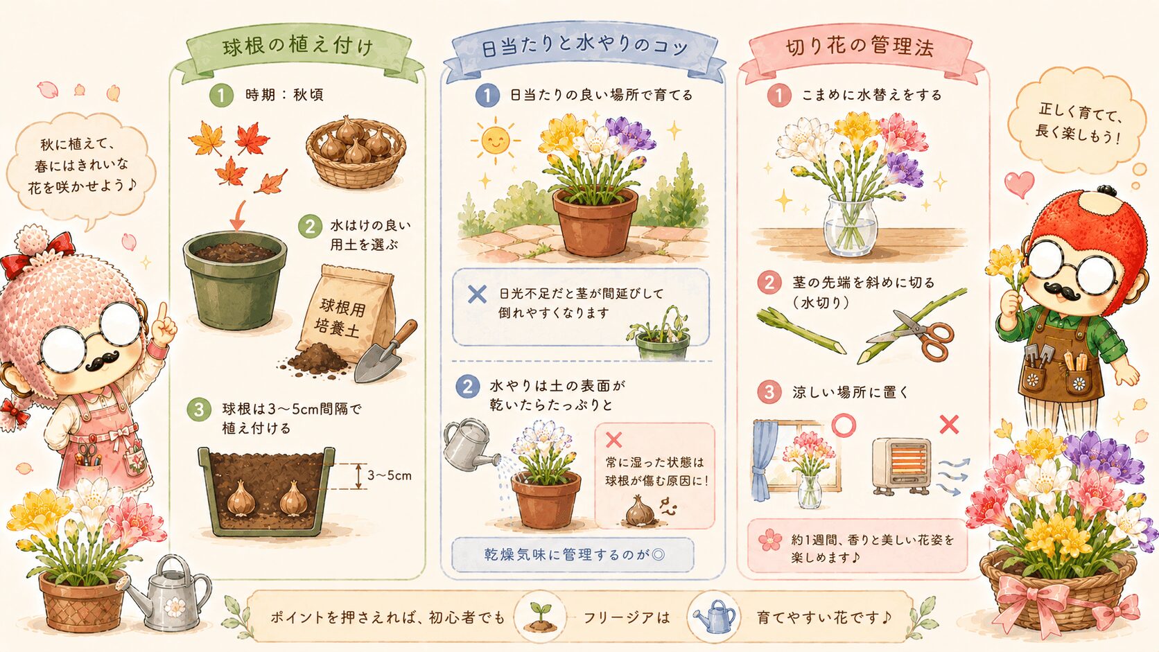フリージアの育て方