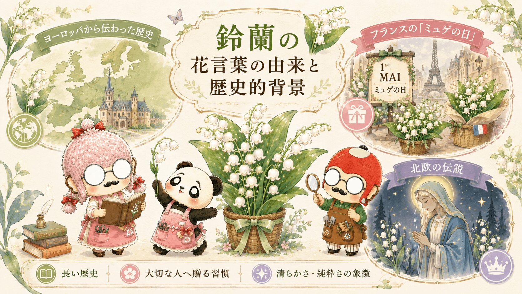 鈴蘭の花言葉の由来