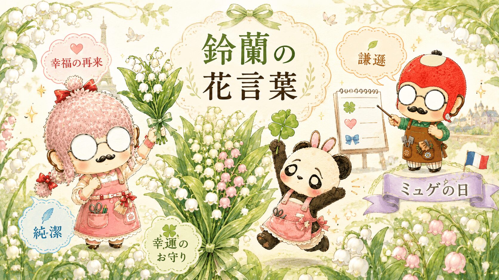 鈴蘭の花言葉一覧