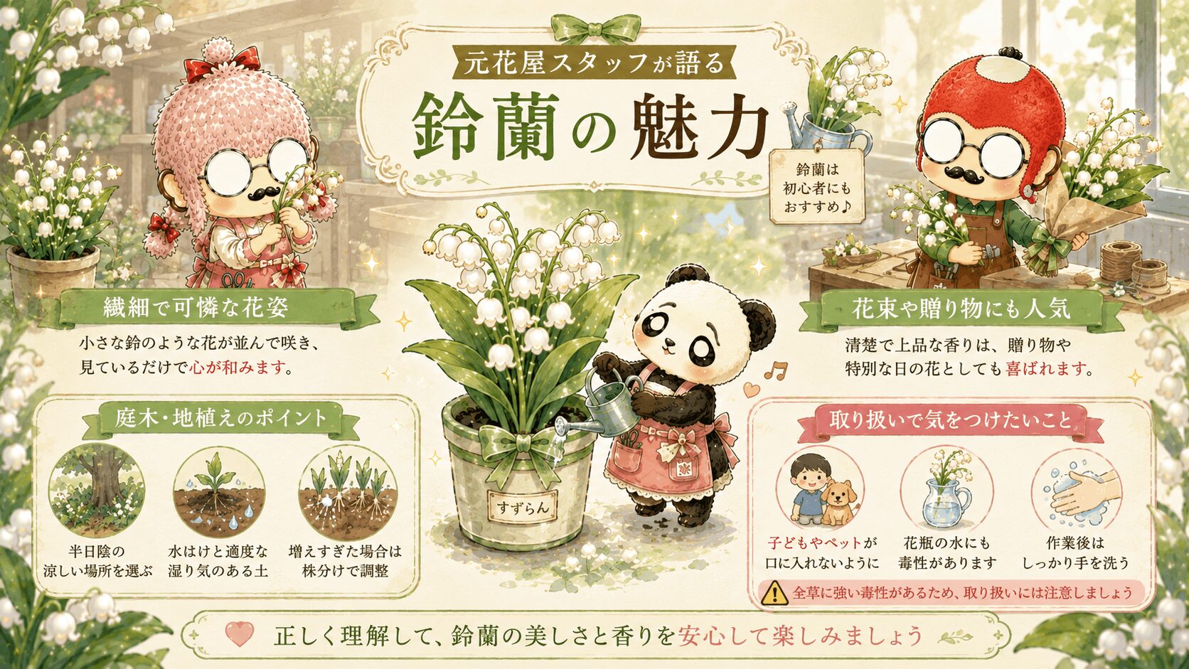 鈴蘭の魅力