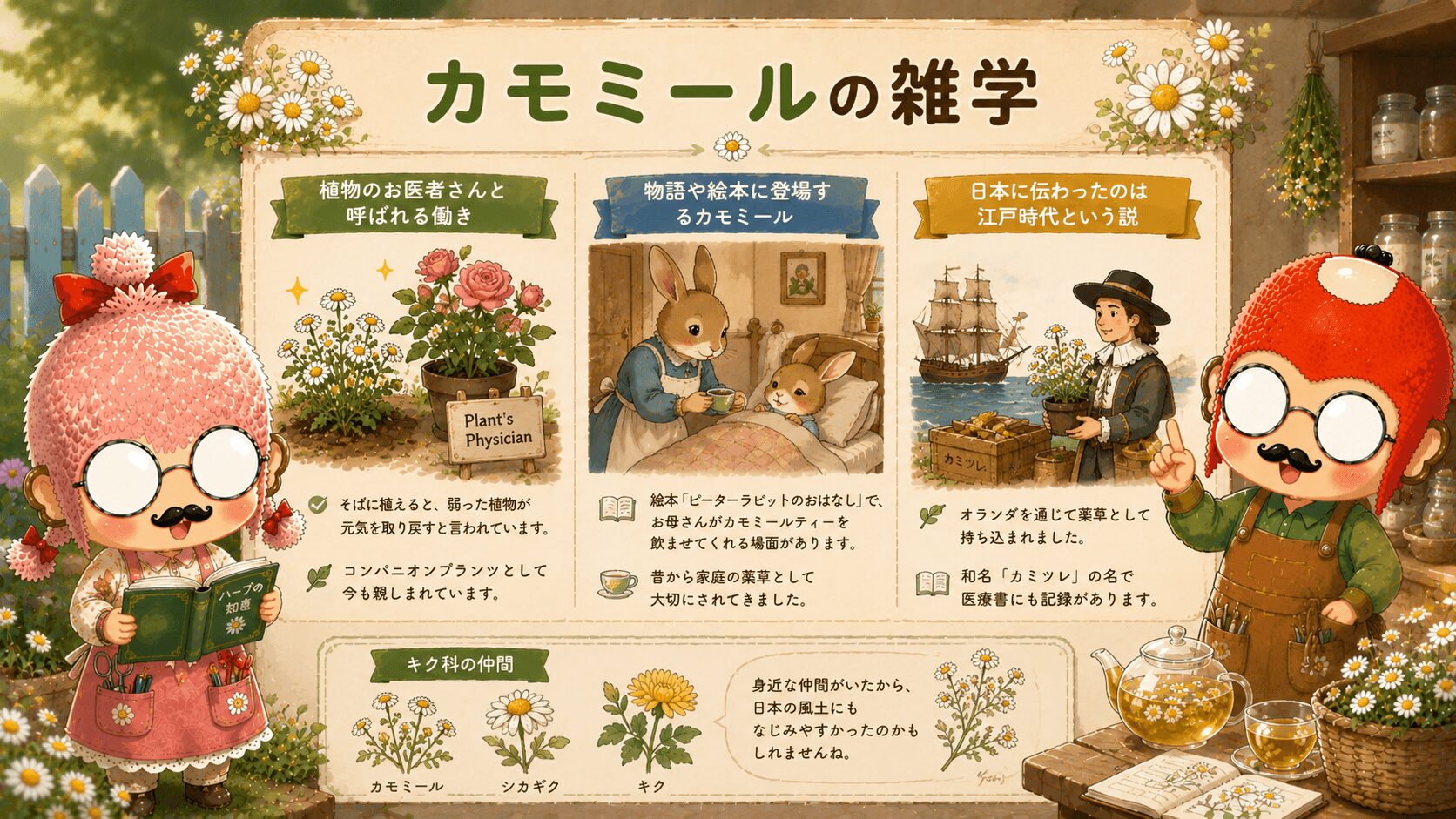 カモミールの雑学