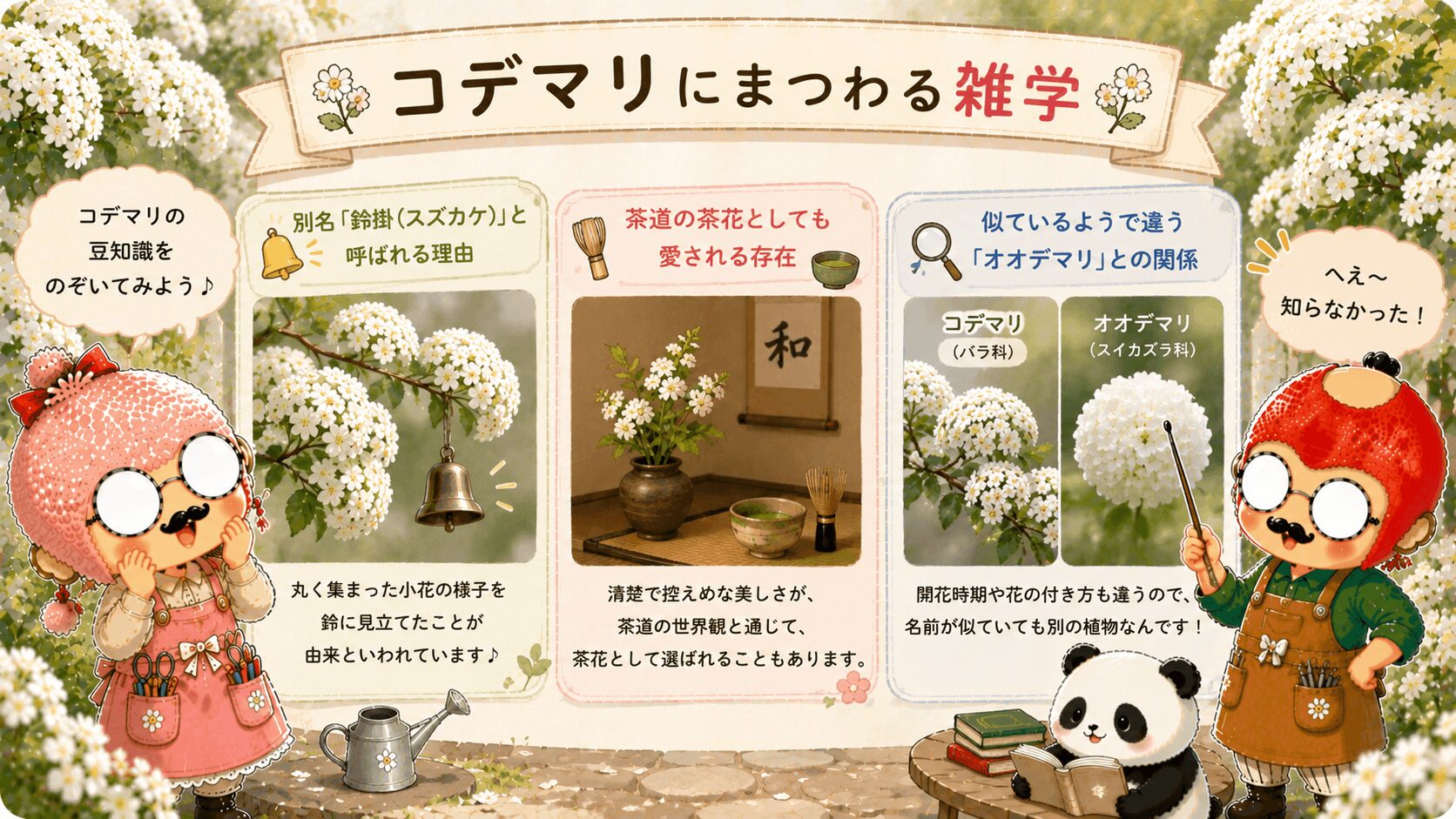 コデマリにまつわる雑学