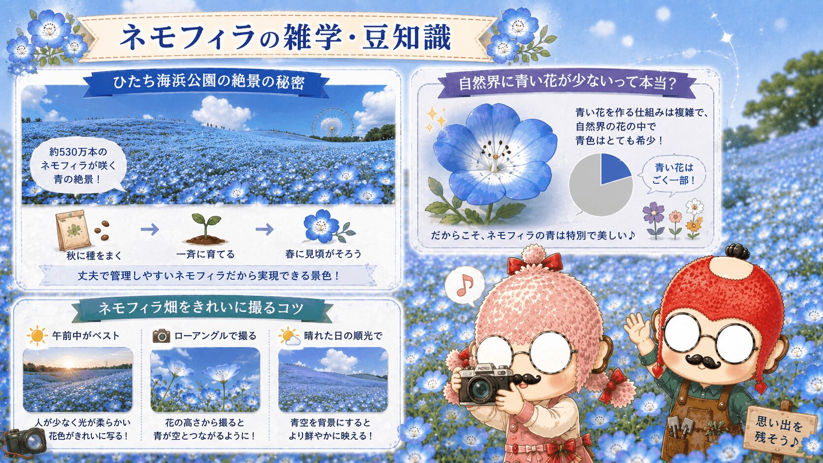 ネモフィラの雑学