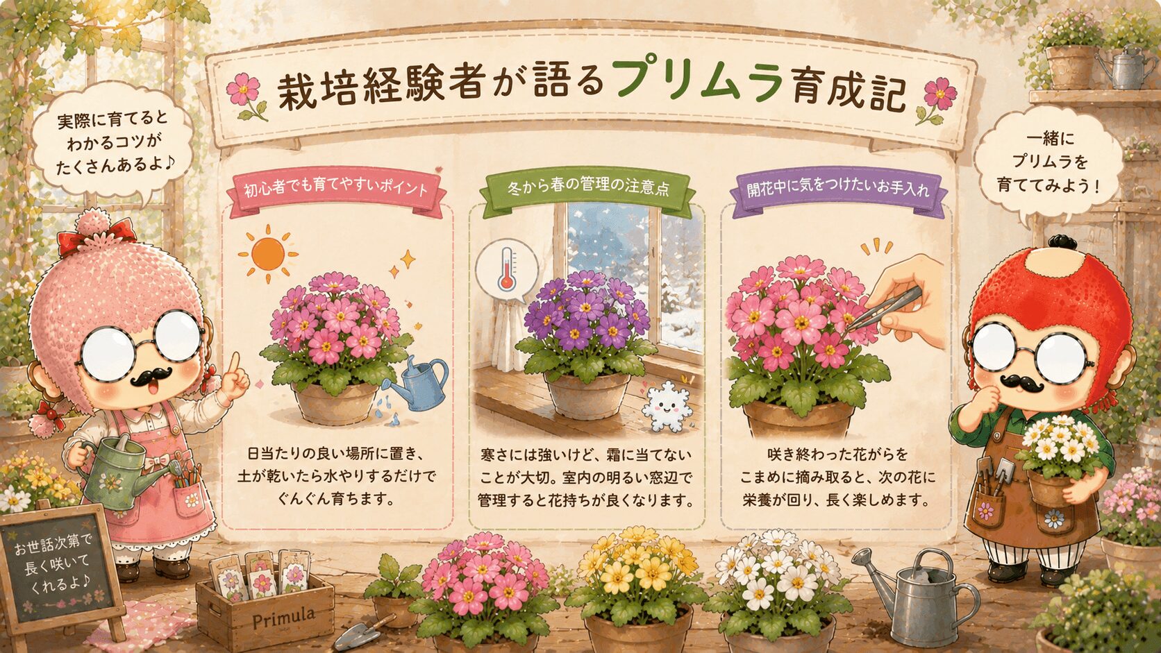 プリムラの育て方