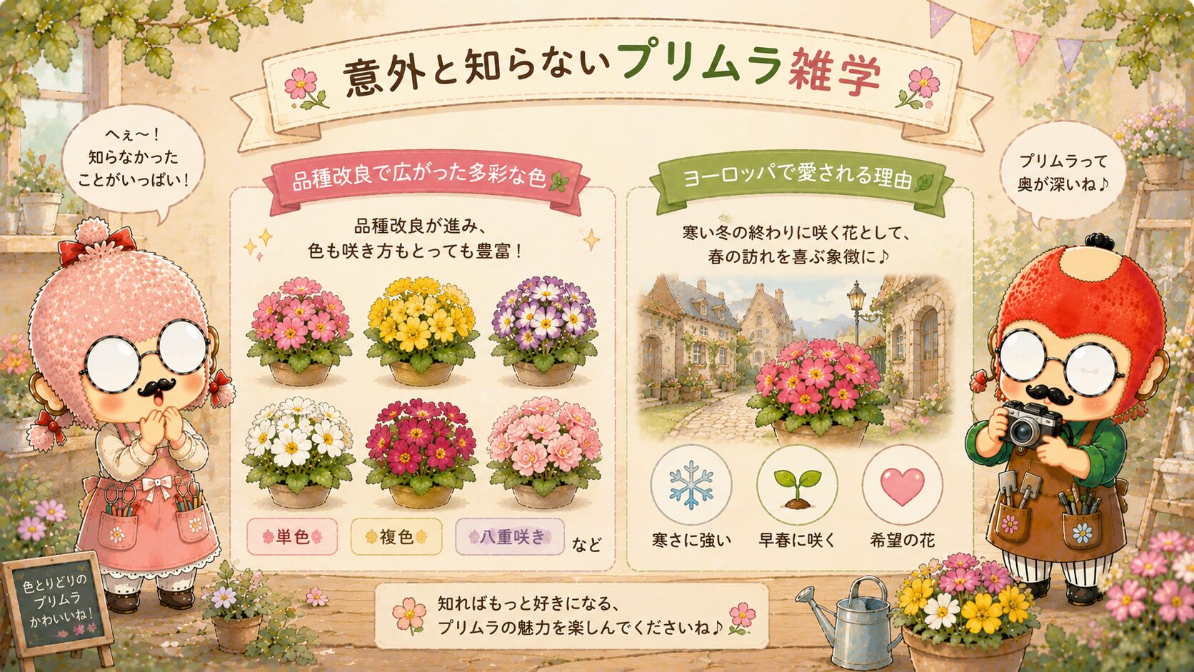 プリムラの雑学