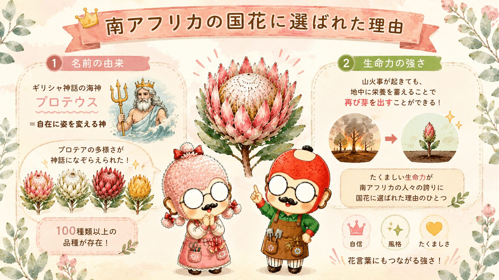プロテアの雑学