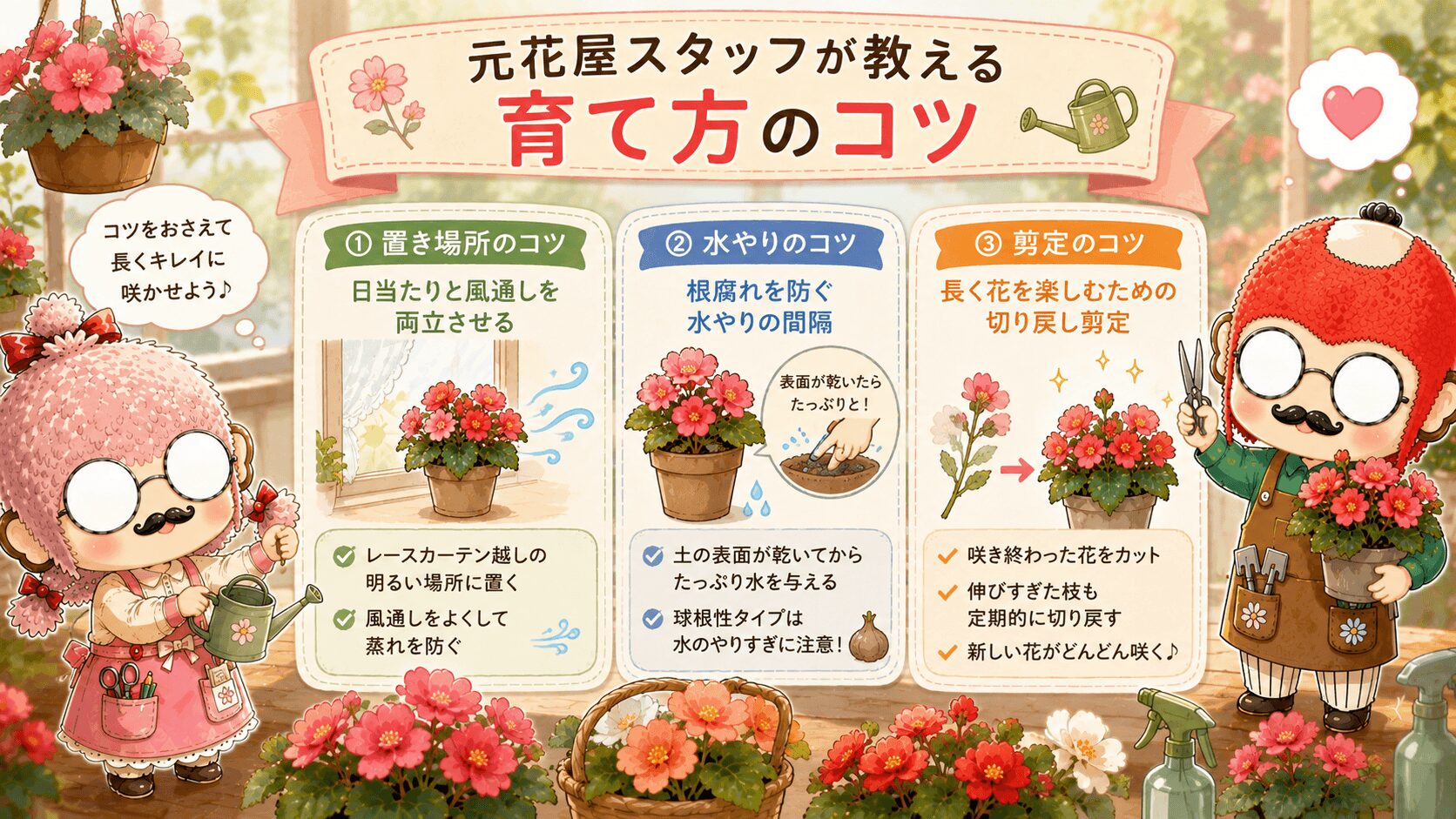 ベゴニアの育て方