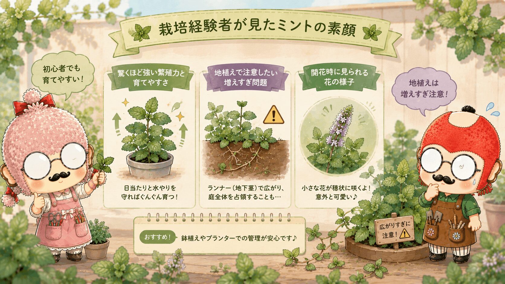 ミントの素顔