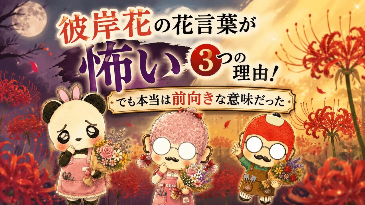 彼岸花の花言葉が怖い3つの理由!でも本当は前向きな意味だった