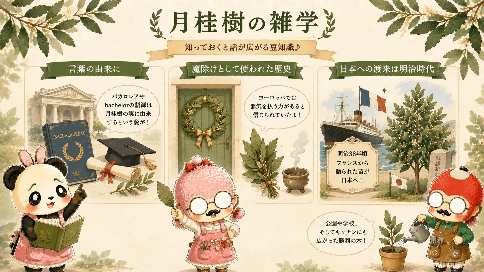 月桂樹の雑学