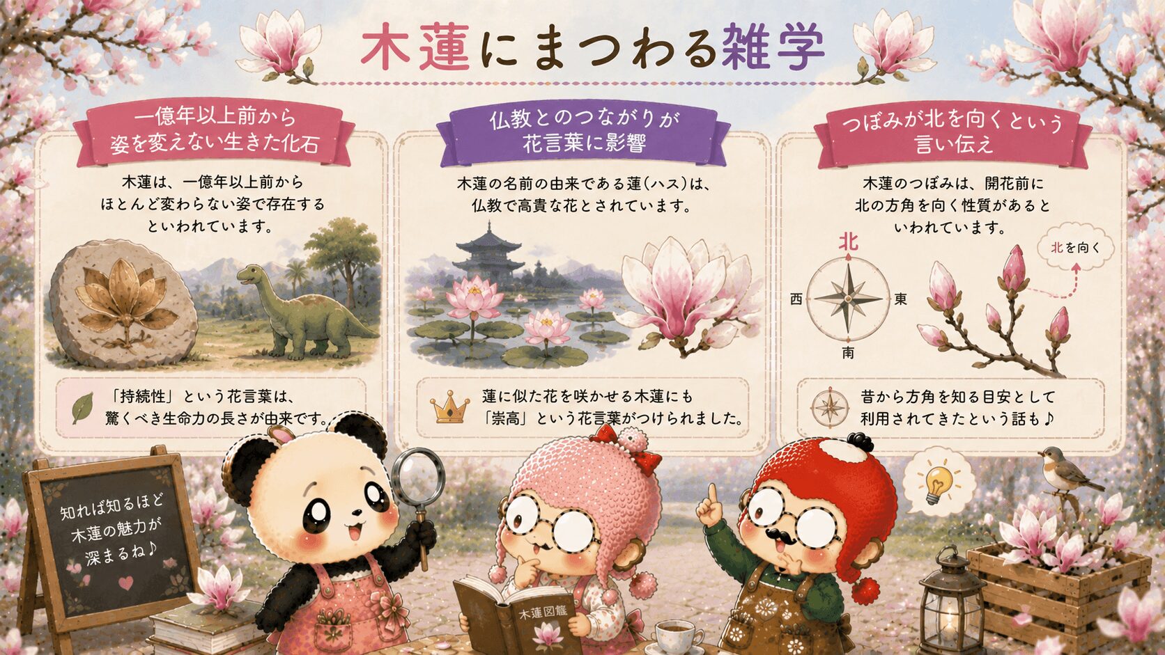 木蓮にまつわる雑学