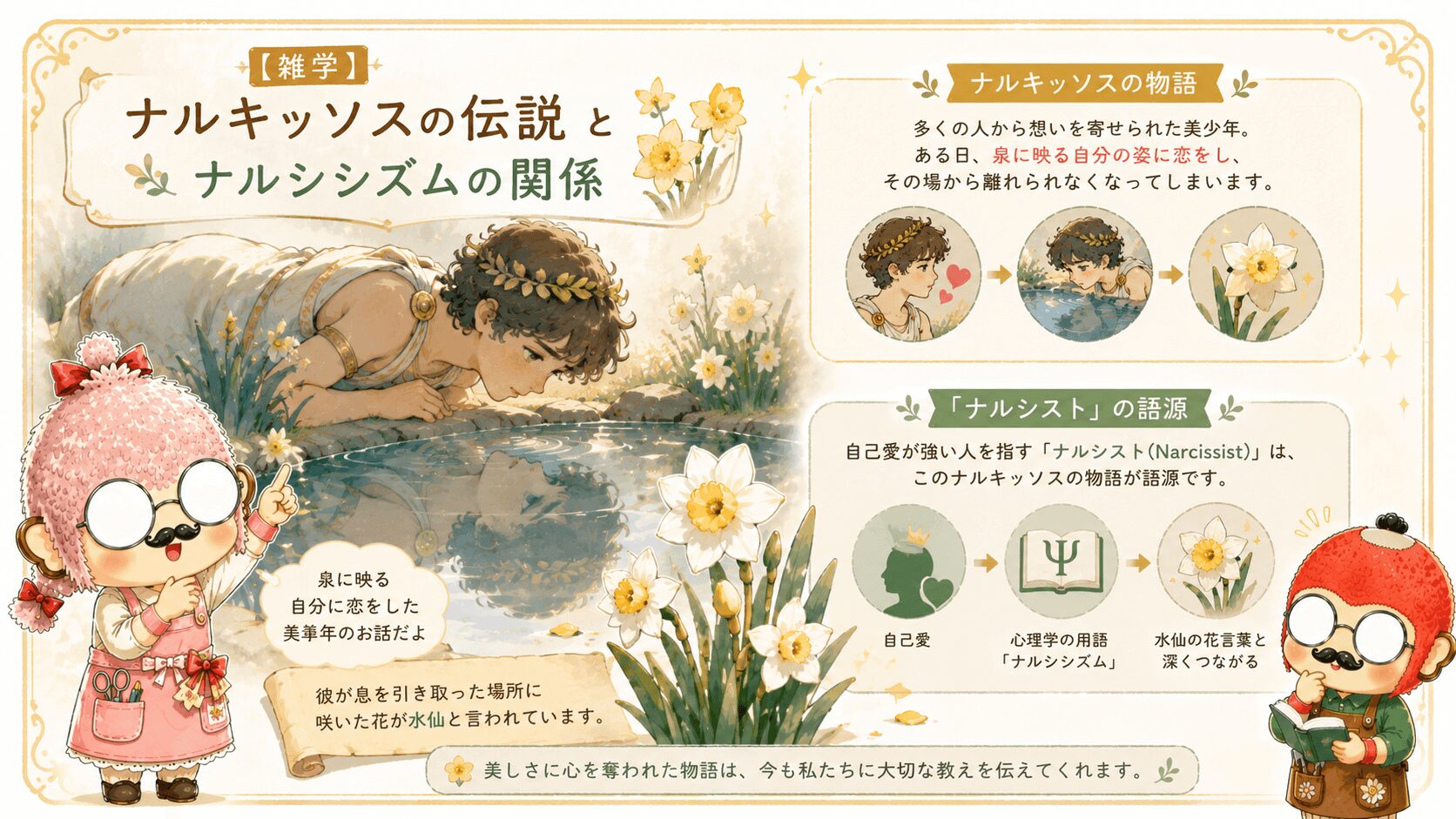 水仙にまつわる雑学