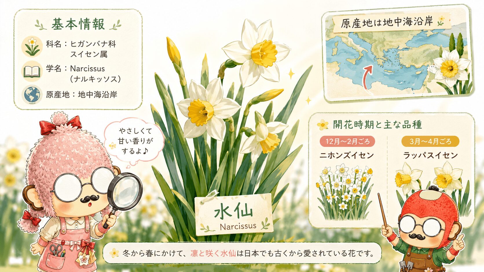 水仙の基本情報