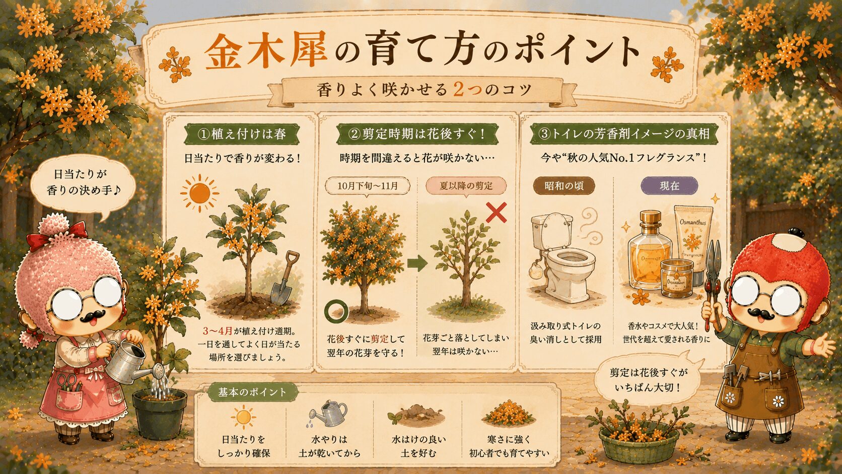 金木犀の育て方