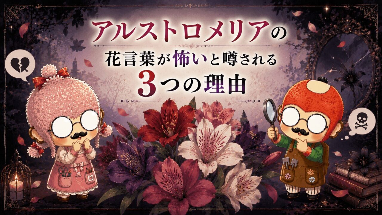 アルストロメリアの花言葉が怖いと噂される3つの理由