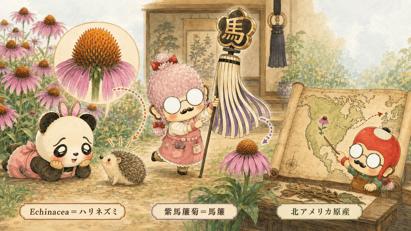 エキナセアの名前の由来