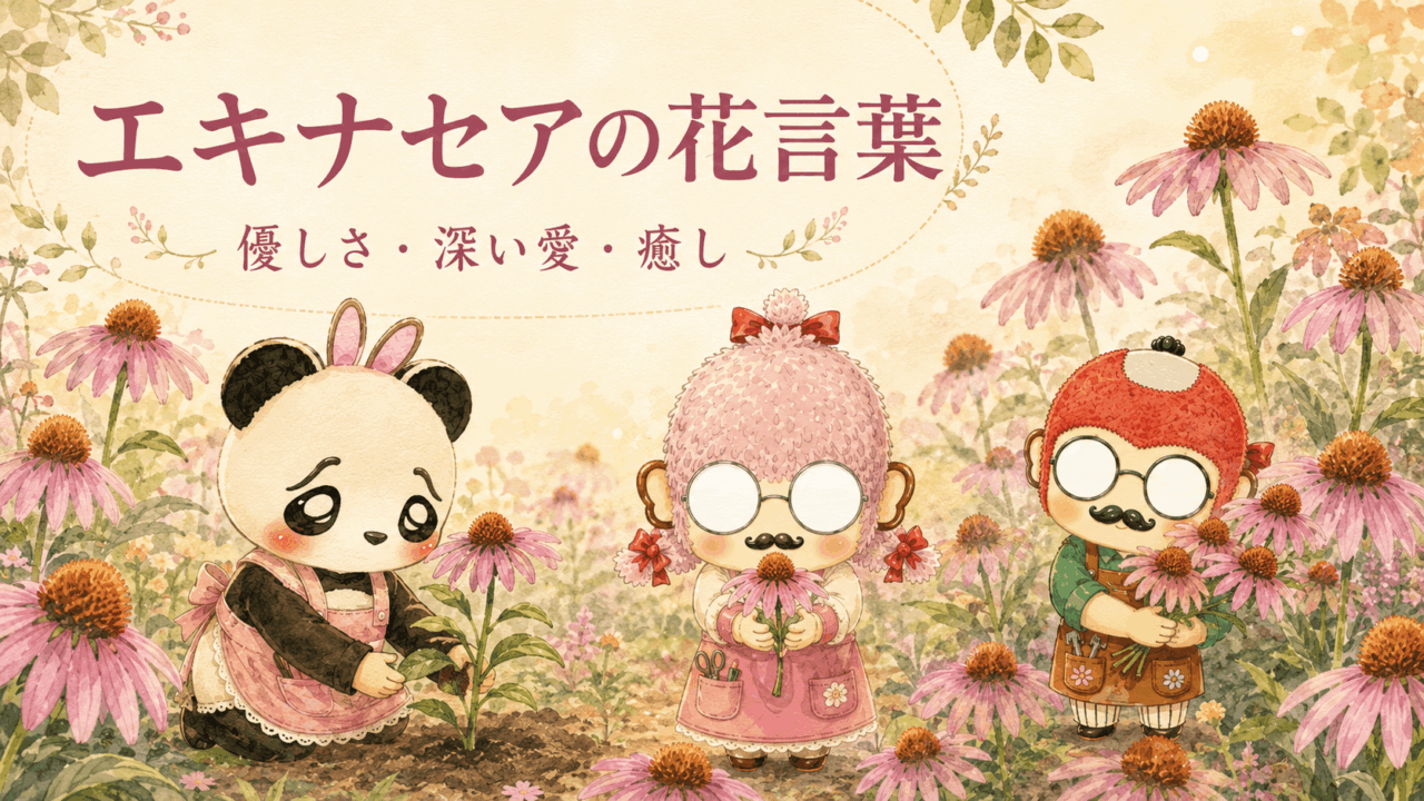 エキナセアの花言葉が持つ3つの顔|優しさと深い愛に含む意味
