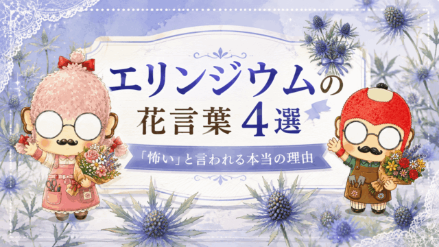 エリンジウムの花言葉4選｜「怖い」と言われる本当の理由