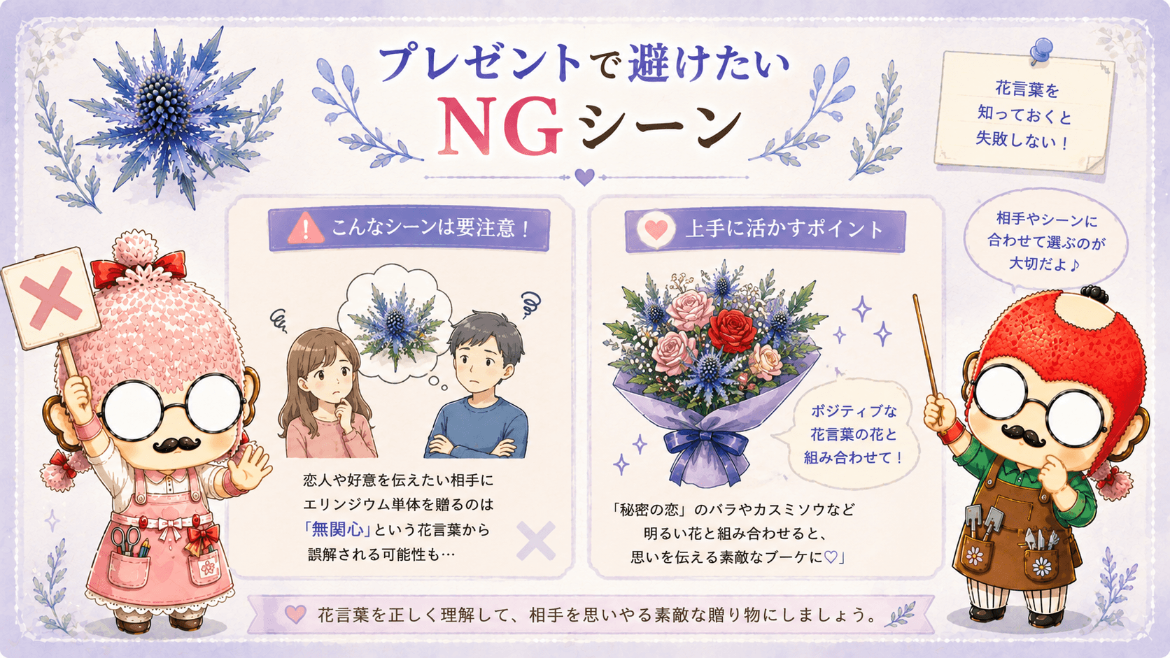 エリンジウムの贈り方