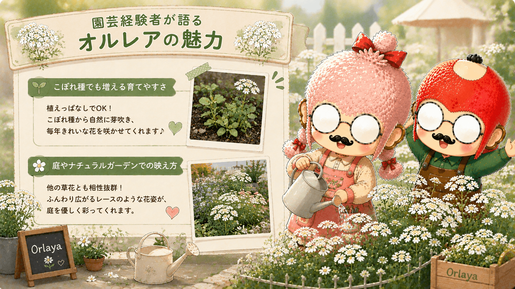 オルレアの育て方