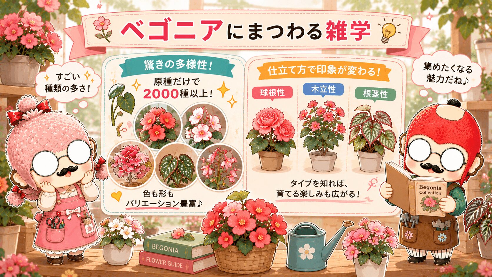 ベゴニアに関する雑学
