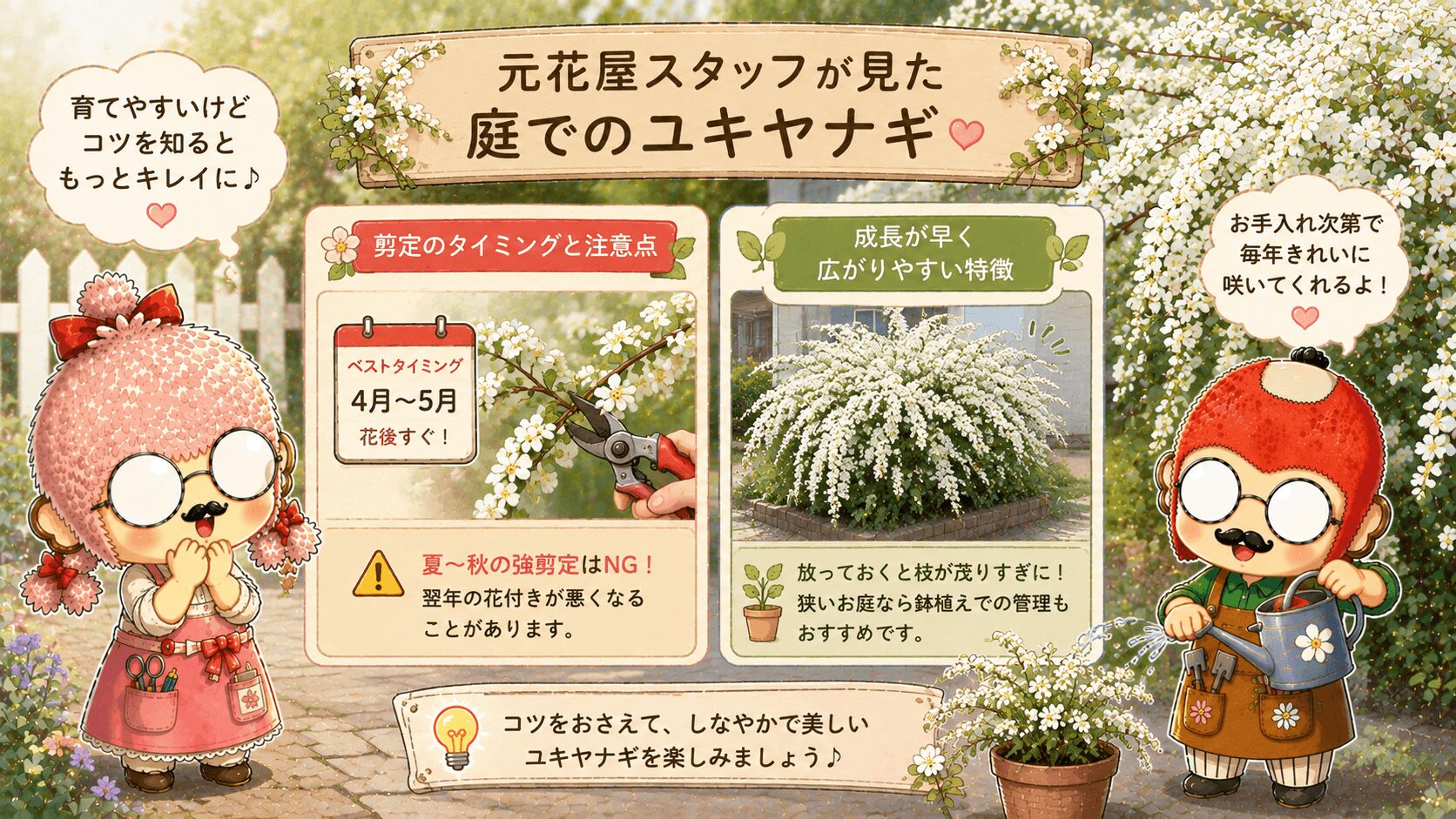 ユキヤナギの育て方
