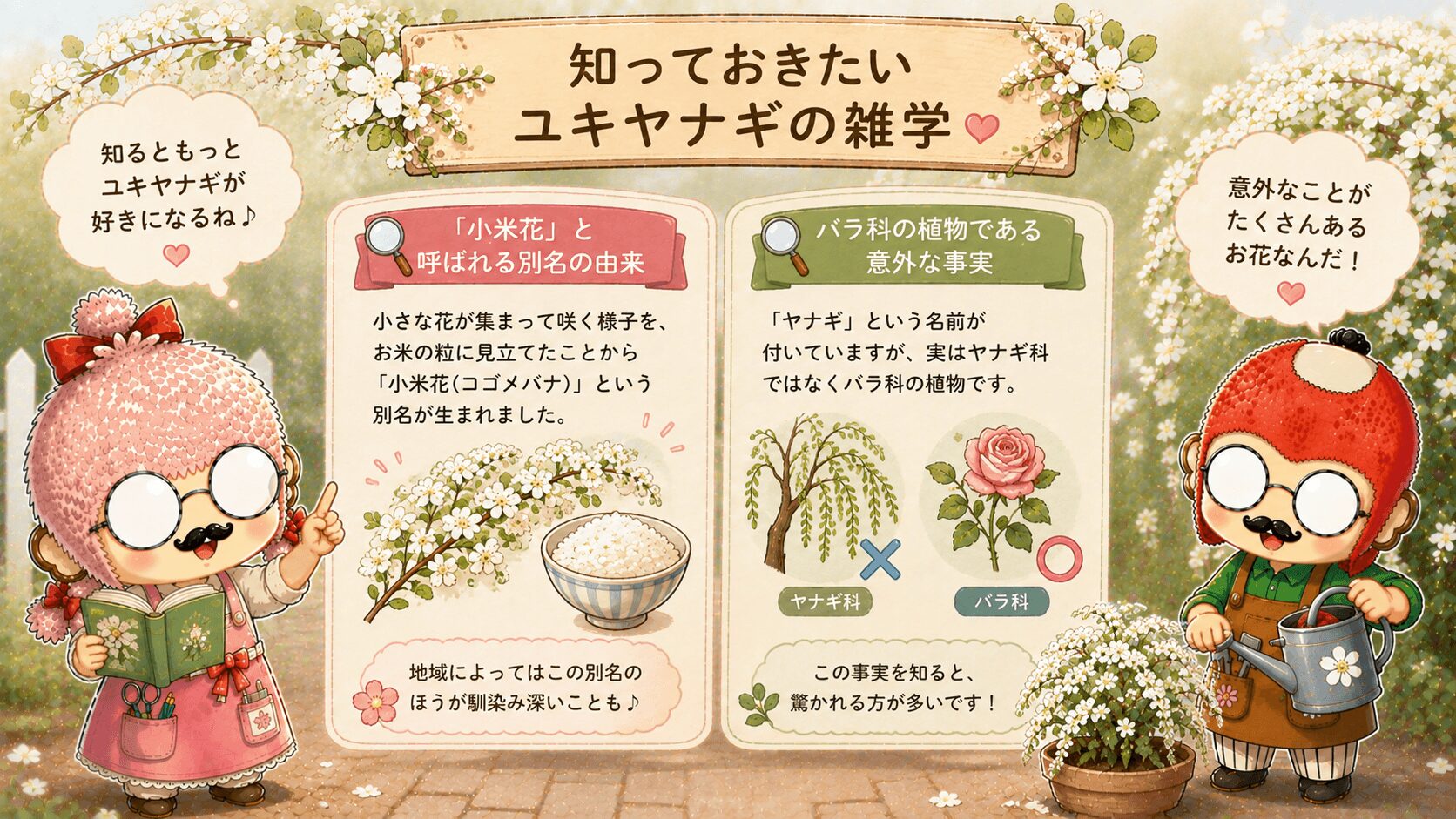 ユキヤナギの雑学