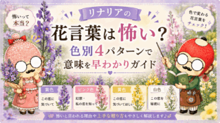 リナリアの花言葉は怖い？色別4パターンで意味を早わかりガイド