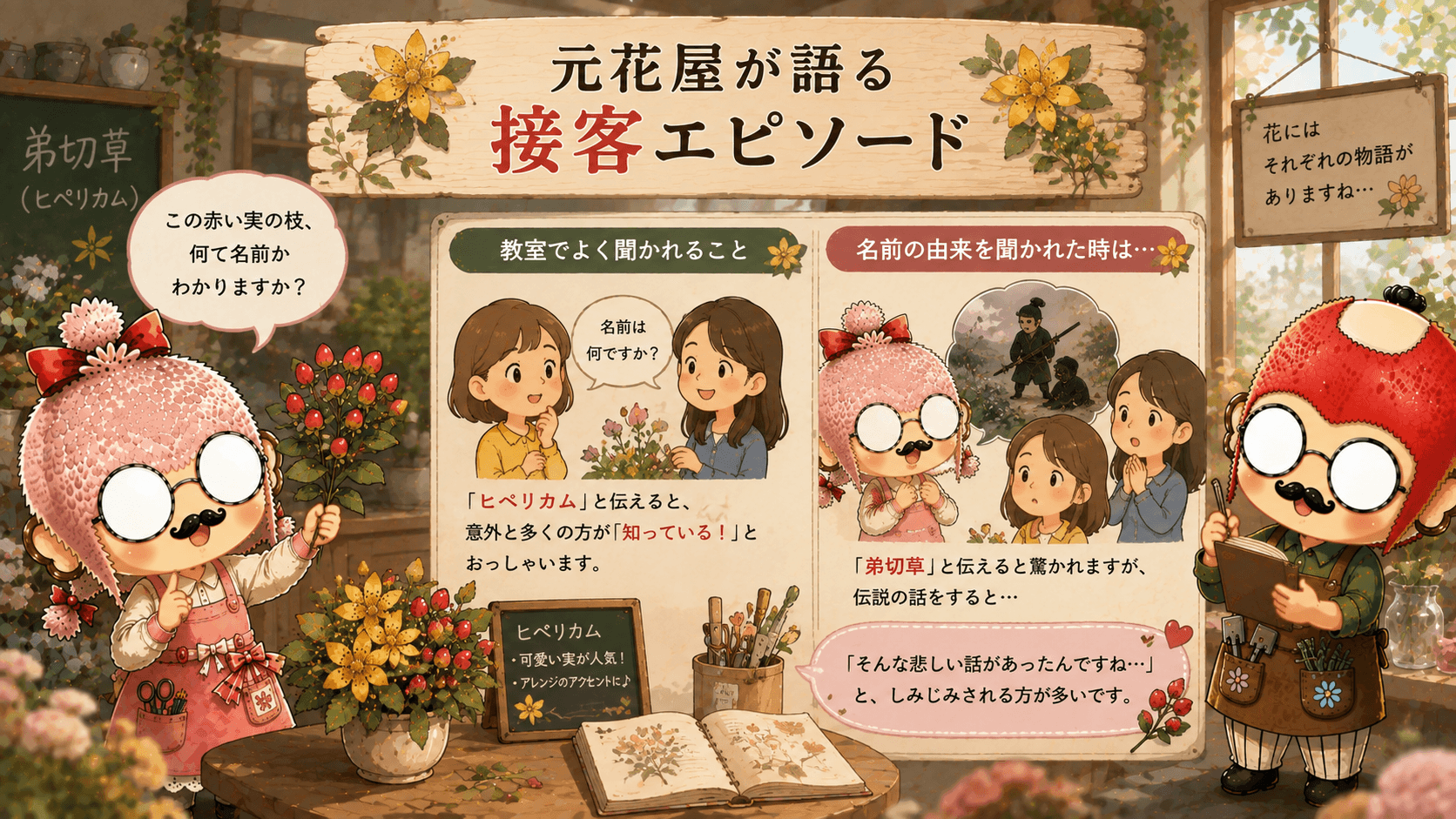 弟切草のエピソード
