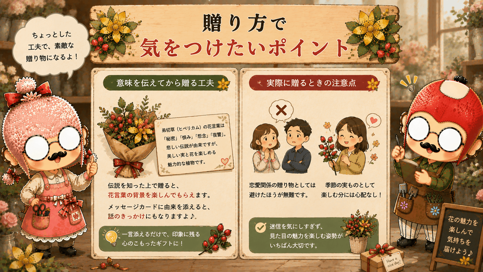 弟切草の贈り方