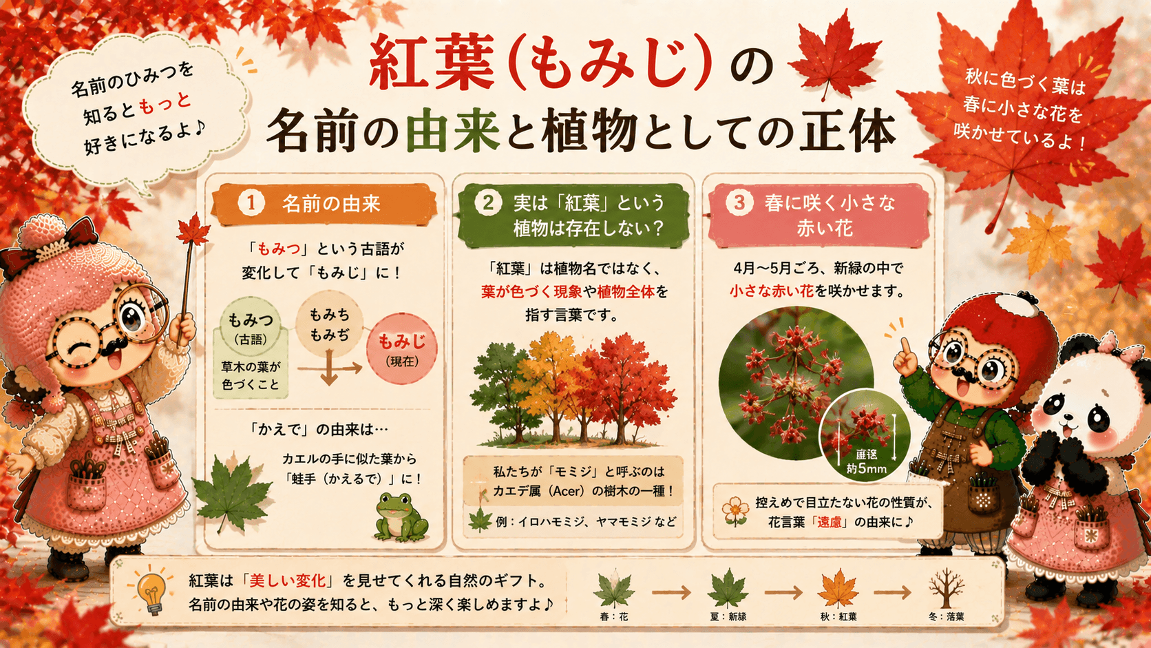 紅葉の名前の由来