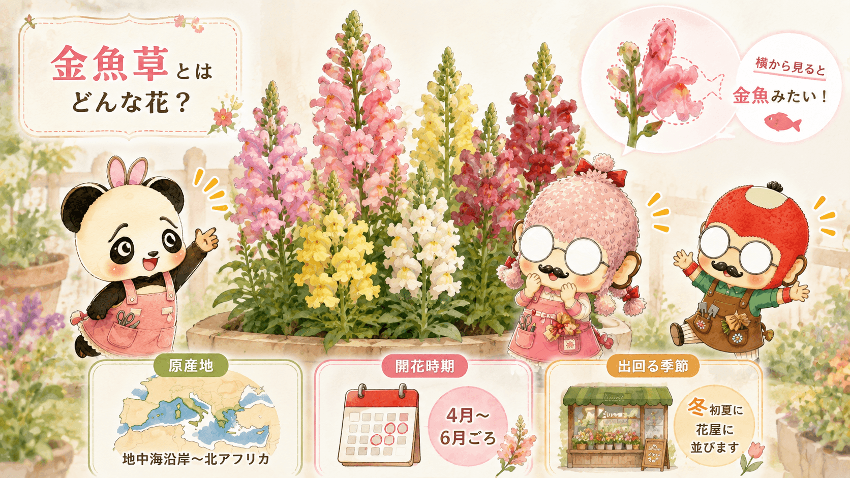 金魚草とはどんな花