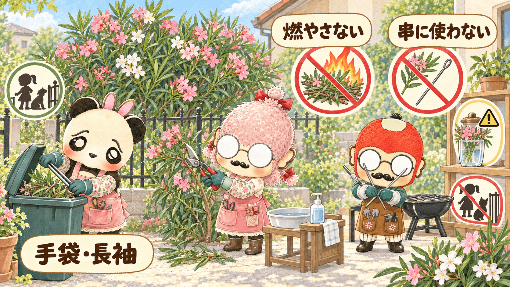 夾竹桃の安全ガイド
