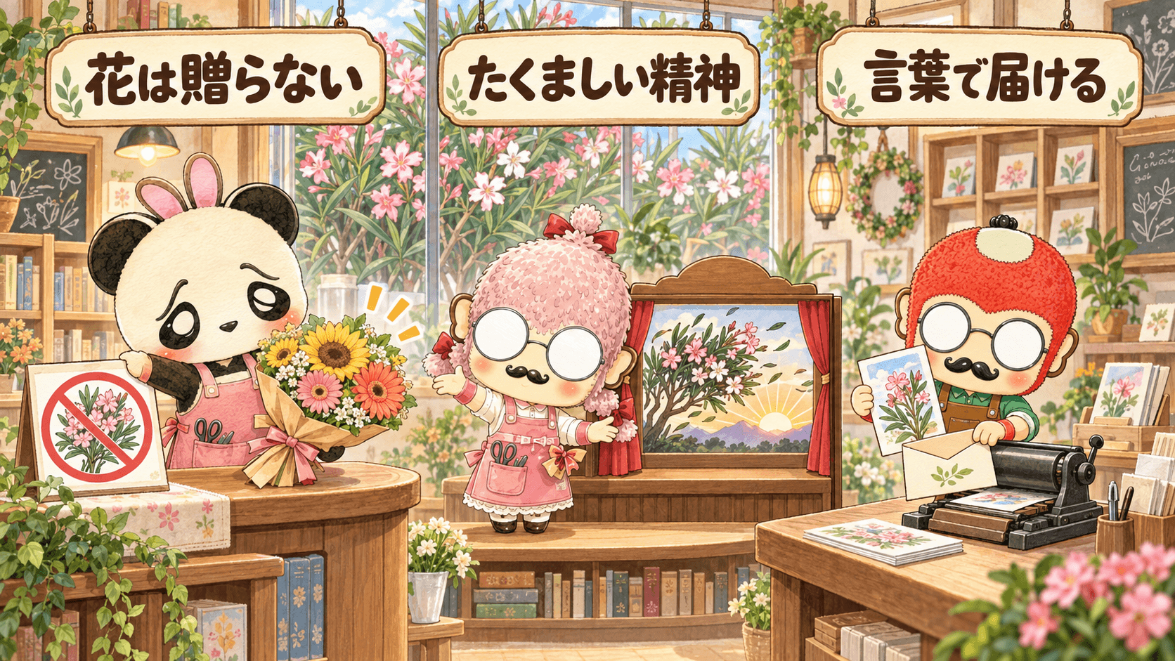 夾竹桃の花言葉の活かし方