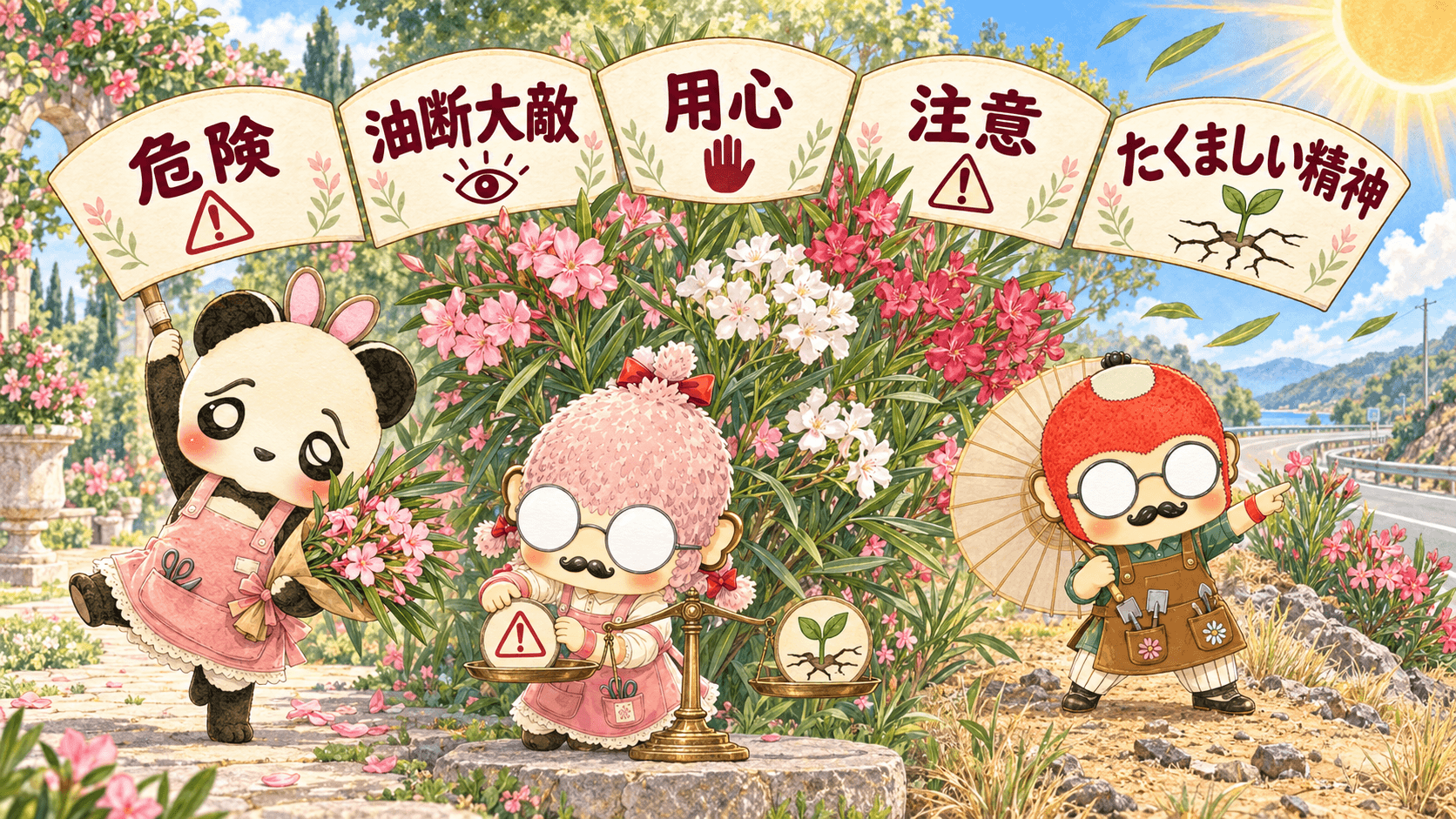 夾竹桃の５つの花言葉